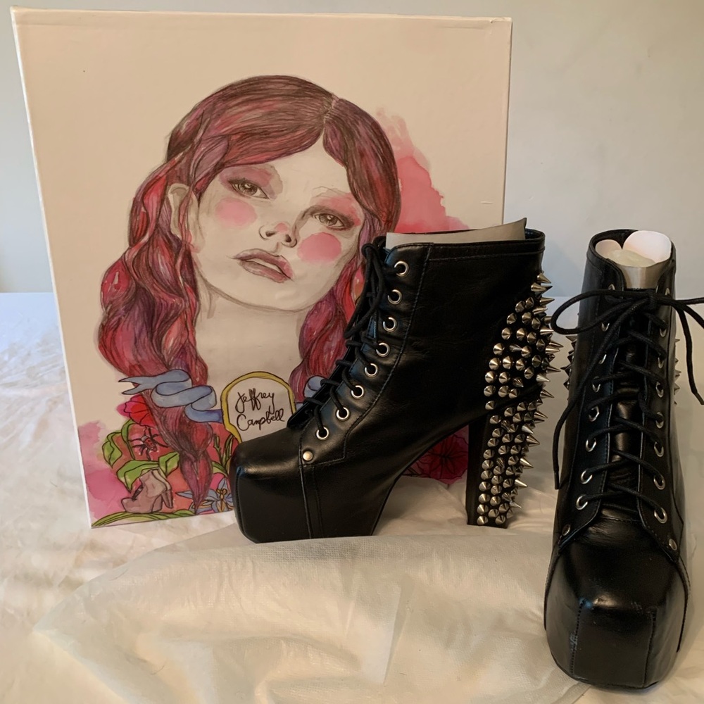 Sz. 9 Original Spiked “Lita” Jeffrey Campbell